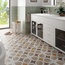 Equipe Bauhome 20x20 см, glazed porcelain stoneware, Spain, monochrome - interior photo 14