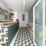 Equipe Bauhome 20x20 см, glazed porcelain stoneware, Spain, monochrome - interior photo 5
