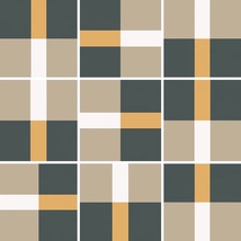 Equipe Bauhome 27688 Band Cold porcelain tile 20x20 cm, Spain, none - photo 1 - photo 2
