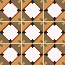 Equipe Bauhome 27701 Korola Warm porcelain tile 20x20 cm, Spain, none - photo 1 - photo 2