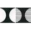 Equipe Caprice Deco С000296108 22126_Deco Moonline B&W grès cérame 20x20 cm, Espagne - photo 1