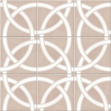 Equipe Caprice Deco 22108 Loop Pastel porcelain tile 20x20 cm, Spain, stone  - photo 1 - photo 2