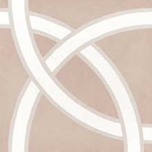 Equipe Caprice Deco 22108 Loop Pastel porcelain tile 20x20 cm, Spain, stone  - photo 1 - photo 1