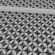 Equipe Caprice Deco 22123 Compass B&W porcelain tile 20x20 cm, Spain, stone  - photo 1 - photo 2
