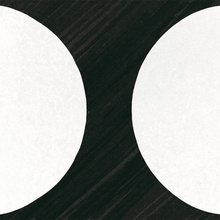 Equipe Caprice Deco 22126 Moonline B&W porcelain tile 20x20 cm, Spain, stone  - photo 1 - photo 2