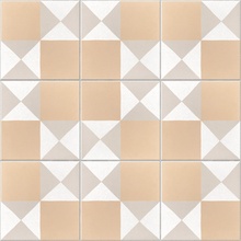 Equipe Caprice Deco 22106 Chess Pastel porcelain tile 20x20 cm, Spain, stone  - photo 1 - photo 2