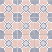 Equipe Caprice Deco 22110 Solstice Pastel porcelain tile 20x20 cm, Spain, stone  - photo 1 - photo 2
