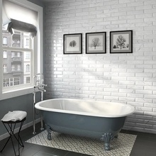 Equipe Carrara 7,5x15, ceramica, Spagna, marmo di carrara - foto di interni 1 Equipe Carrara 7,5x15, ceramica, Spagna, marmo di carrara - foto di interni 1 - foto 1