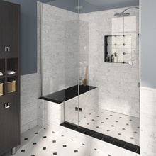 Equipe Carrara 7,5x15, keramiek, Spanje, carrara-marmer - interieurfoto 1 - foto 1