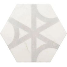 Equipe Carrara С000361678 23103_Carrara_hexagon_flow_17,5*20_Eq-10D grès cérame 17,5x20 cm, Espagne, carrare - photo 1 - photo 1
