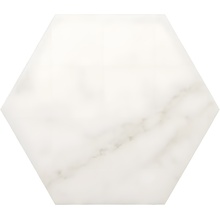 Equipe Carrara 23101 Hexagon porcelain tile 17,5x20 cm, Spain, stone  - photo 1 - photo 1