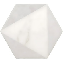 Equipe Carrara 23102 Hexagon Peak porcelain tile 17,5x20 cm, Spain, stone  - photo 1 - photo 1