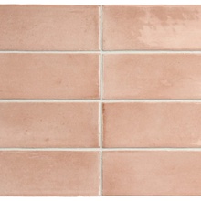 Equipe Coco 27986 Orchard Pink Glossy keramisch graniet 5x15 cm, Spanje, baksteen  - foto 1 - foto 2