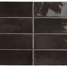 Equipe Coco 27991 Black Hat Glossy keramisch graniet 5x15 cm, Spanje, baksteen  - foto 1 - foto 2