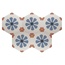 Equipe Coimbra С000588310 30658_BellaBlue porcelain tile 17,5x20 cm, Spain, hydraulic - photo 1