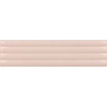 Equipe Costa Nova С000562256 28493_Pinkstony_ondo_gloss wall tile 5x20 cm, Spain, monochrome - photo 1 - photo 1