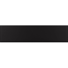 Equipe Costa Nova 28453 Black Matt wall tile 5x20 cm, Spain, stone  - photo 1 - photo 1