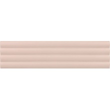 Equipe Costa Nova 28531 Onda Pink Matt wall tile 5x20 cm, Spain, stone  - photo 1 - photo 1