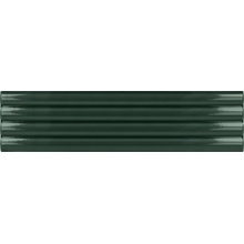 Equipe Costa Nova 28485 Onda Laurel Green Glossy wall tile 5x20 cm, Spain, stone  - photo 1 - photo 1