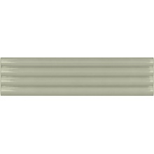 Equipe Costa Nova 28486 Onda Tansy Green Glossy wall tile 5x20 cm, Spain, stone  - photo 1 - photo 1