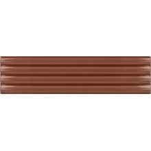 Equipe Costa Nova 28495 Onda Terra Glossy wall tile 5x20 cm, Spain, stone  - photo 1 - photo 1