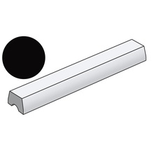 Equipe Costa Nova 28964 Corbel Black Matt Special Element 1,6x20 cm, Spain, stone  - photo 1 - photo 1