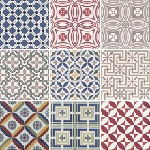 Equipe Country С000340978 20946_CountryPatchworkSet EQ-10D wandtegel 13,2x13,2 cm, Spanje - foto 1 - foto 1