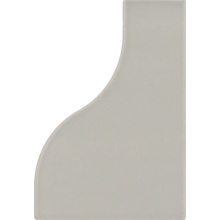 Equipe Curve С000562364 28857_Grey_matt wall tile 8,3x12 cm, Spain, monochrome - photo 1 - photo 1