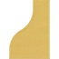 Equipe Curve С000562354 28847_Yellow wall tile 8,3x12 cm, Spain, monochrome - photo 1