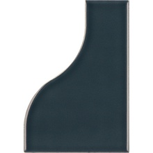 Equipe Curve 28864 Ink Blue Matt wall tile 8,3x12 cm, Spain, stone  - photo 1 - photo 1