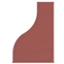 Equipe Curve 28854 Ruby Shade Gloss wall tile 8,3x12 cm, Spain, stone  - photo 1 - photo 1