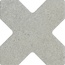 Equipe Elda VEN032732 Cross Grey Feinsteinzeug 12x12 cm, Spanien, andere steinarten - Foto 1