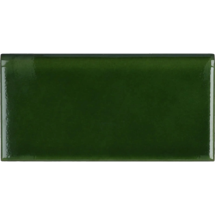 Equipe Evolution С000533007 22488_Bullnose_Victorian_Green 7,5x15 Obrubník 7,5x15 cm, Španělsko, krakelování - fotografie 1 Equipe Evolution С000533007 22488_Bullnose_Victorian_Green 7,5x15 Obrubník 7,5x15 cm, Španělsko, krakelování - fotografie 1