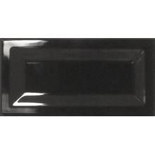 Equipe Evolution 22001 Inmetro Black Gloss carreau mural 7,5x15 cm, Espagne, aucun - photo 1 - photo 1