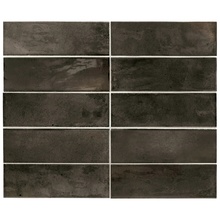 Equipe Hanoi С000573768 30031_BlackAsh wall tile 6,5x20 cm, Spain, crackle - photo 1 - photo 1