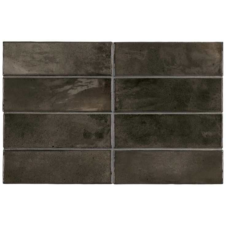 Equipe Hanoi С000573797 30270_BlackAsh piastrella da parete 5,1x16,1 cm, Spagna, craquelé - foto 1 Equipe Hanoi С000573797 30270_BlackAsh piastrella da parete 5,1x16,1 cm, Spagna, craquelé - foto 1