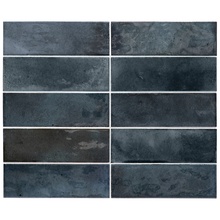 Equipe Hanoi С000573769 30032_BlueNight wall tile 6,5x20 cm, Spain, crackle - photo 1 - photo 1