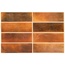 Equipe Hanoi С000573796 30269_BurntRed vægflise 5,1x16,1 cm, Spanien, krakelering - foto 1