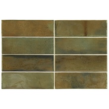 Equipe Hanoi С000573799 30272_WildOlive wall tile 5,1x16,1 cm, Spain, crackle - photo 1 - photo 1