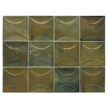 Equipe Hanoi С000573762 30025_ArcowildOlive wall tile 10x10 cm, Spain, crackle - photo 1 - photo 1