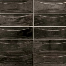 Equipe Hanoi 30040 Arco Black Ash wall tile 6,5x20 cm, Spain - photo 1 - photo 2