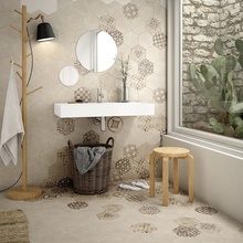 Equipe Hexatile Cement 17,5x20 см, geglazuurd keramisch graniet, Spanje, beton - interieurfoto 1 - foto 2