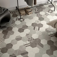 Equipe Hexatile Cement 17,5x20 см, gres porcellanato smaltato, Spagna, calcestruzzo - foto di interni 1 - foto 1