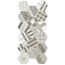 Equipe Hexatile Cement С000294255 22101_Cement GEO Grey porcelain tile 17,5x20 cm, Spain, hydraulic - photo 1