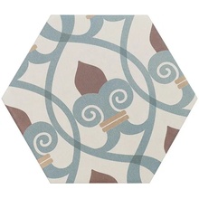 Equipe Hexatile С000341039 21356_Harmony Colours EQ-10D gres porcelanowy 17,5x20 cm, Hiszpania, imitacja płytek hydraulicznych - zdjęcie 1 - zdjęcie 1