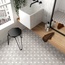 Equipe Kasbah 12x12, glazed porcelain stoneware, Spain, monochrome - interior photo 6