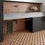 Equipe Kasbah 12x12, glazed porcelain stoneware, Spain, monochrome - interior photo 17