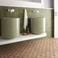 Equipe Kasbah 12x12, glazed porcelain stoneware, Spain, monochrome - interior photo 11