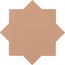 Equipe Kasbah С000568564 29075_Terracotta_star porcelain tile 16,8x16,8 cm, Spain, monochrome - photo 1