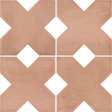 Equipe Kasbah 28818 Base Terracotta Matt porcelain tile 12x12 cm, Spain, stone  - photo 1 - photo 2